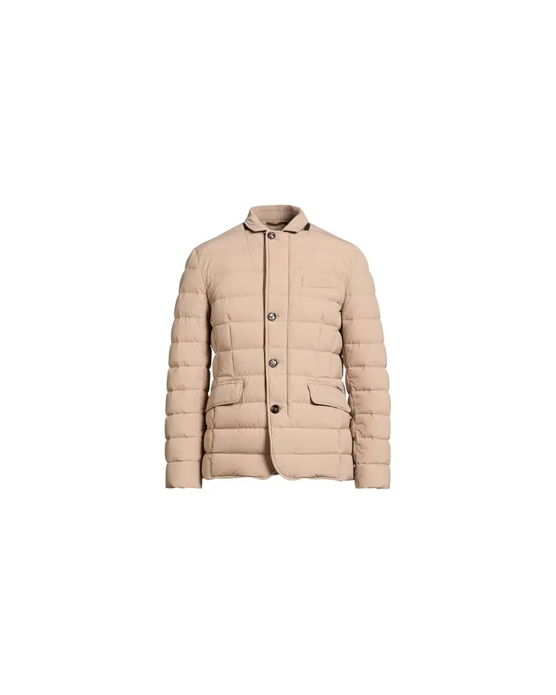MOORER JACKEN & MÄNTEL - Pufferjacken & Daunenjackenauf YOOX.COM Beige