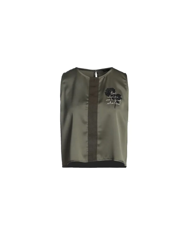 Happiness TOPS - Topsauf YOOX.COM Militärgrün