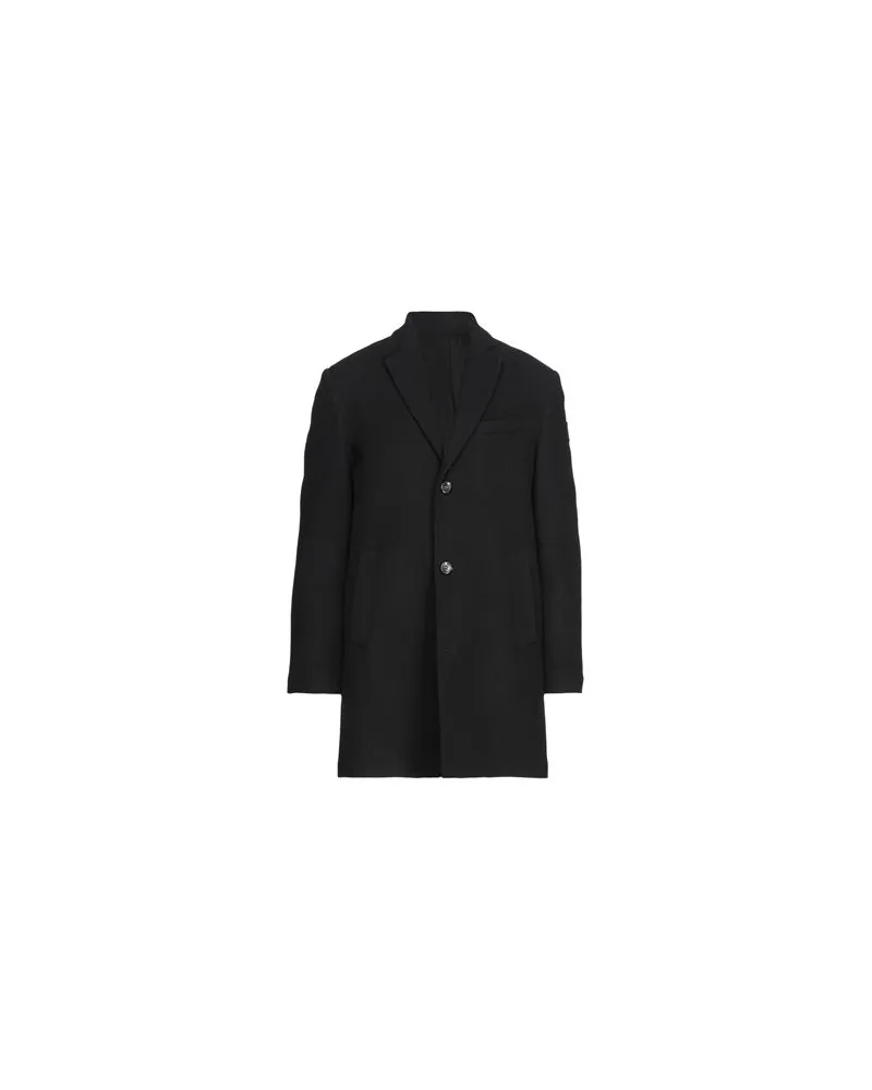 Trussardi JACKEN & MÄNTEL - Mäntelauf YOOX.COM Schwarz
