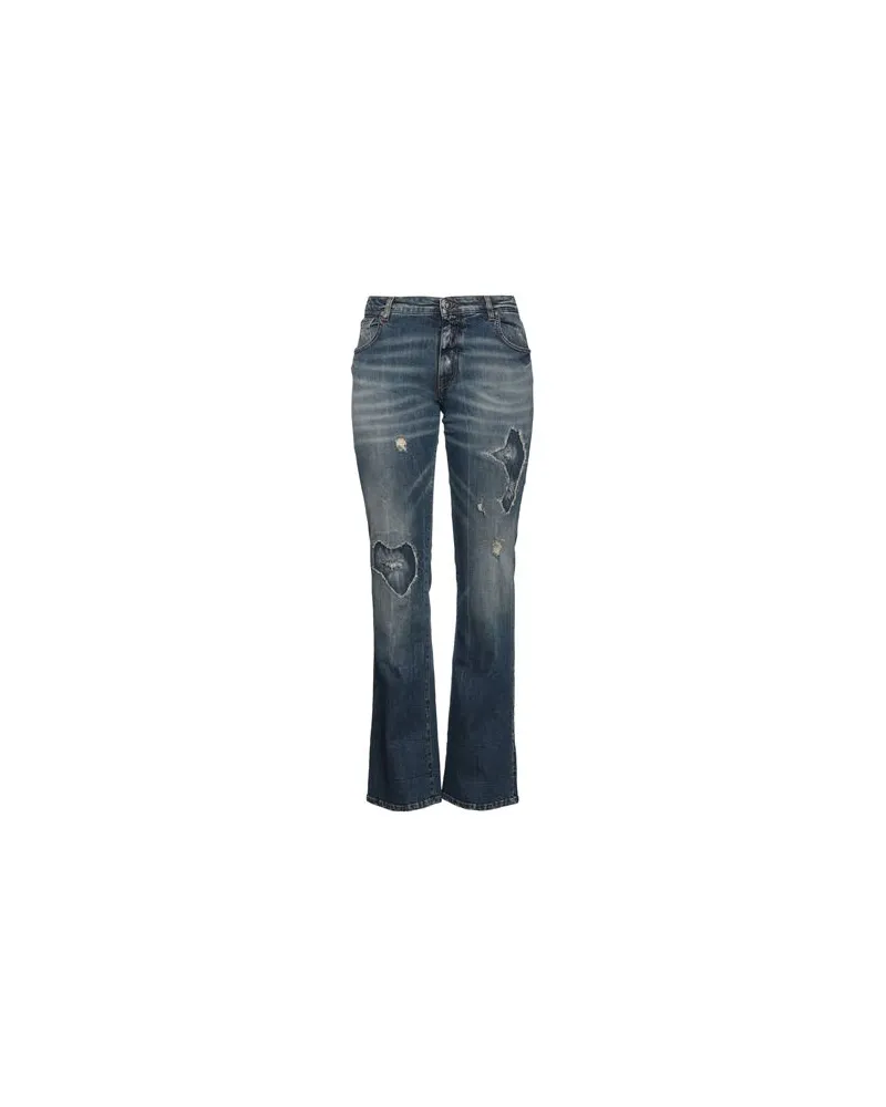 John Richmond HOSEN & RÖCKE - Jeanshosenauf YOOX.COM Blau