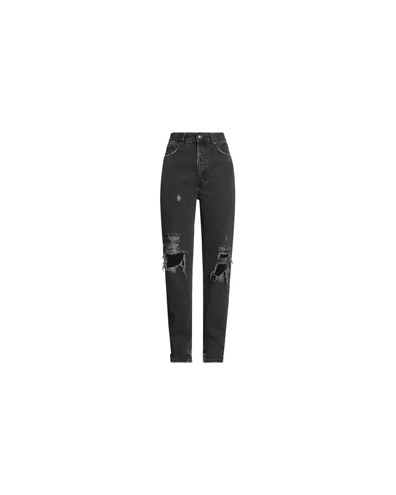 Free People WE THE FREE - HOSEN & RÖCKE - Jeanshosenauf YOOX.COM Schwarz