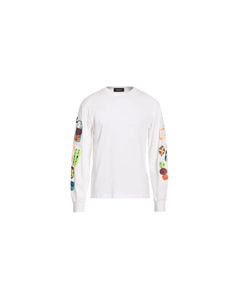 Dsquared2 TOPS - T-shirtsauf YOOX.COM Weiß