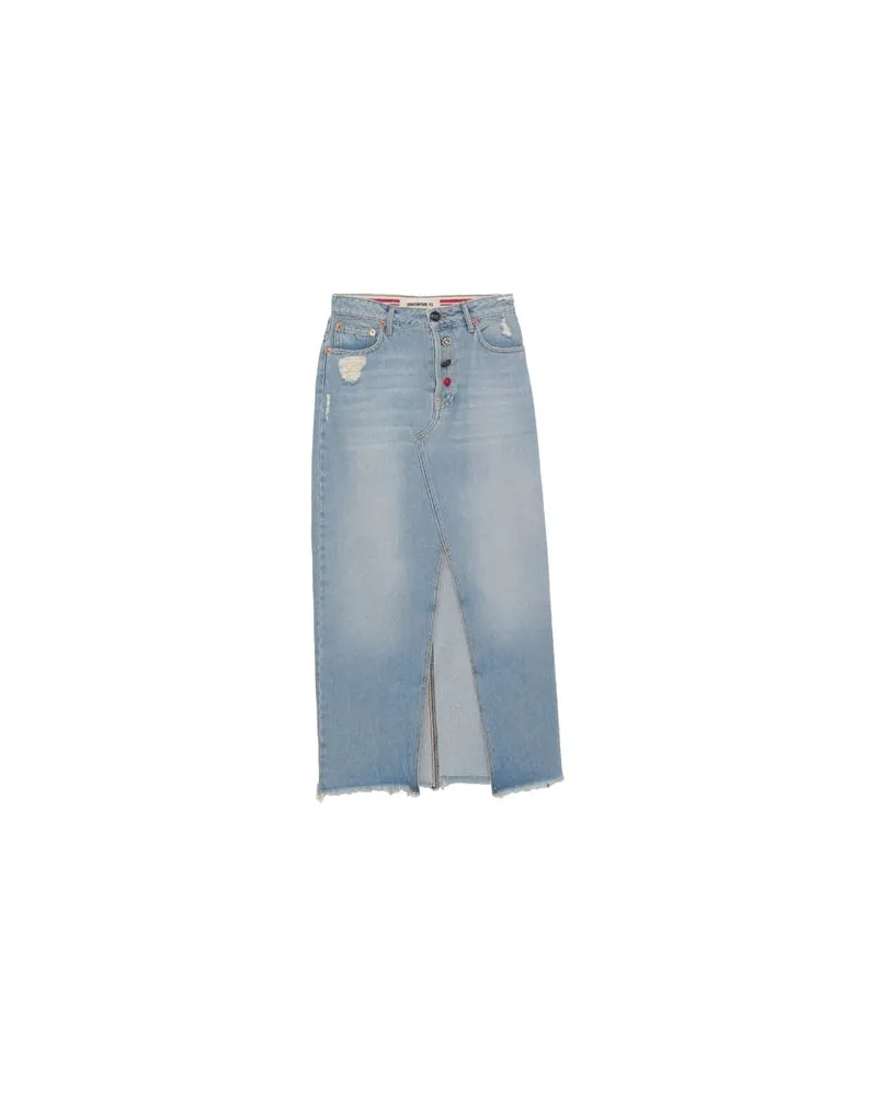 Semicouture HOSEN & RÖCKE - Jeansröckeauf YOOX.COM Blau