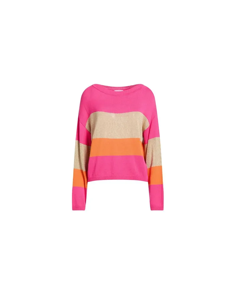 Clips More STRICKWAREN - Pulloverauf YOOX.COM Fuchsia