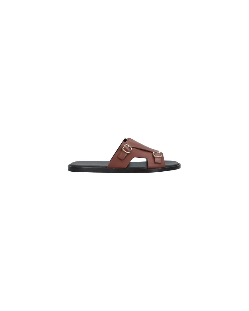 Santoni SCHUHE - Sandalenauf YOOX.COM Braun