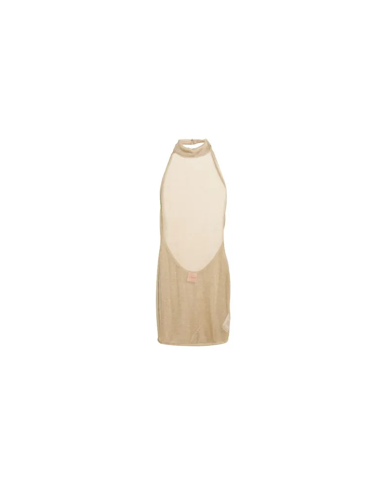 La Semaine Paris KLEIDER - Mini-Kleiderauf YOOX.COM Platin