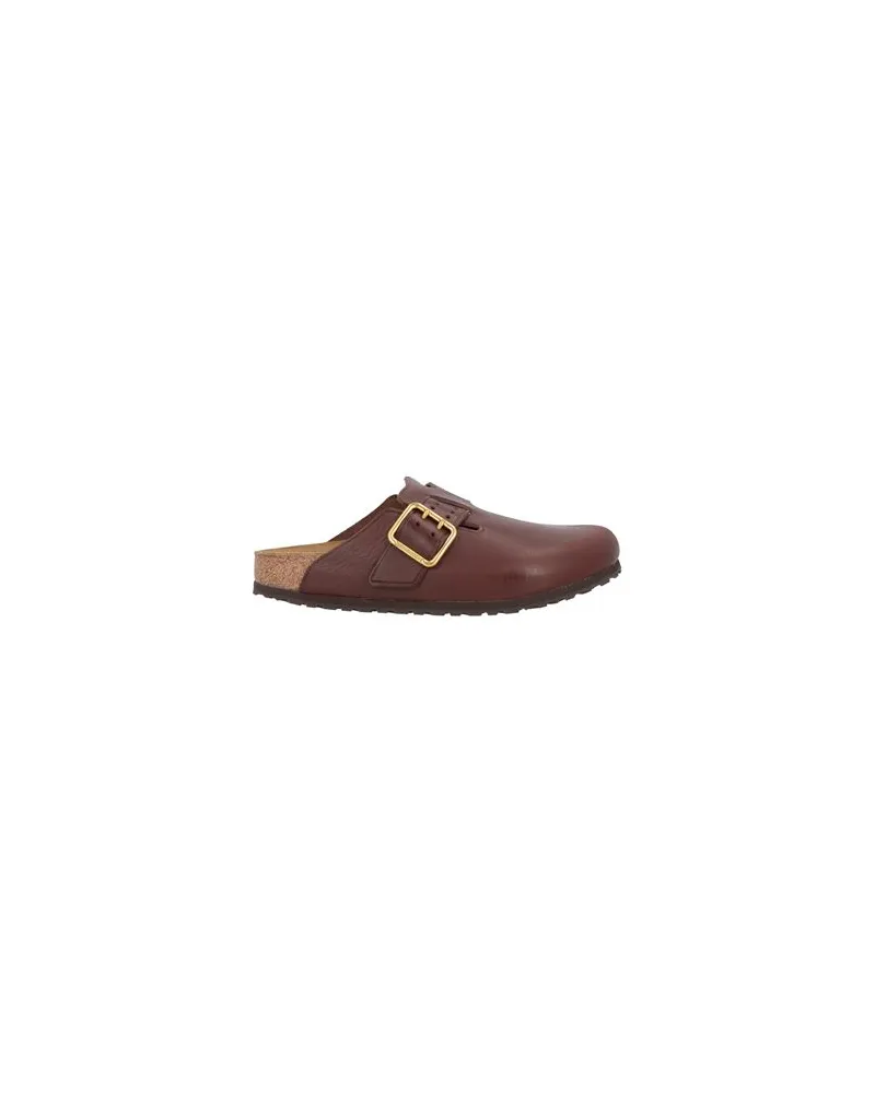 Birkenstock SCHUHE - Mules & Clogsauf YOOX.COM Dunkelbraun