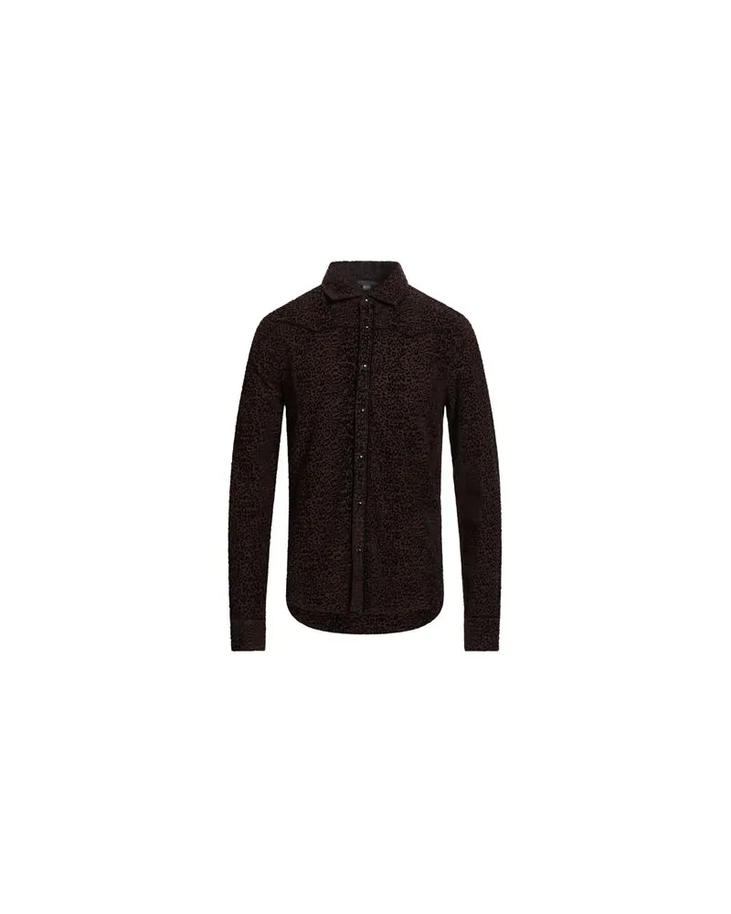 John Varvatos TOPS - Hemdenauf YOOX.COM Braun
