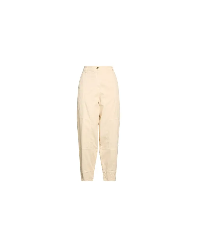 Pinko HOSEN & RÖCKE - Hosenauf YOOX.COM Elfenbein