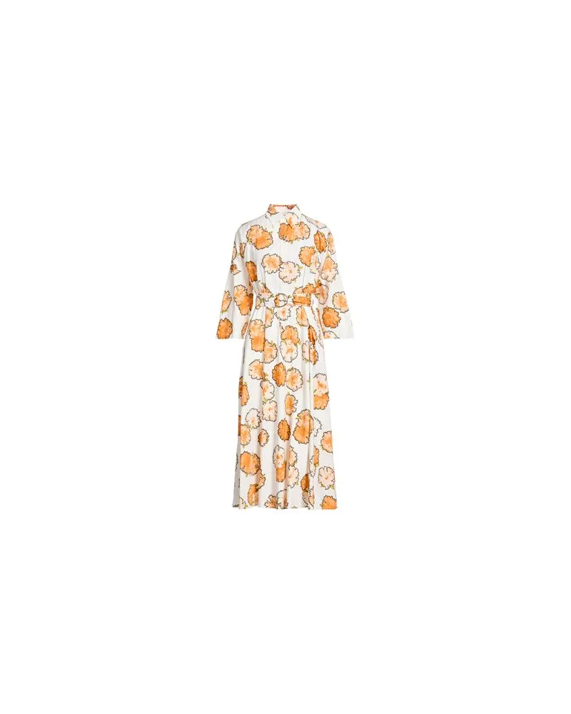 Akris KLEIDER - Midi-Kleiderauf YOOX.COM Orange