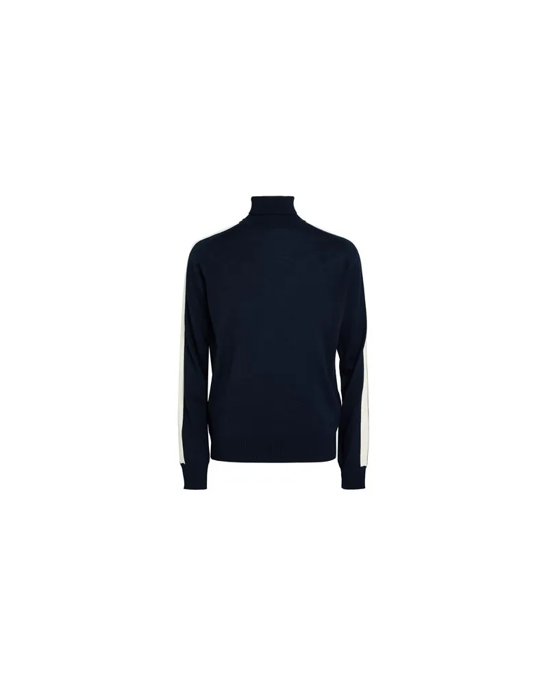 Angelo Nardelli STRICKWAREN - Rollkragenpulloverauf YOOX.COM Marineblau
