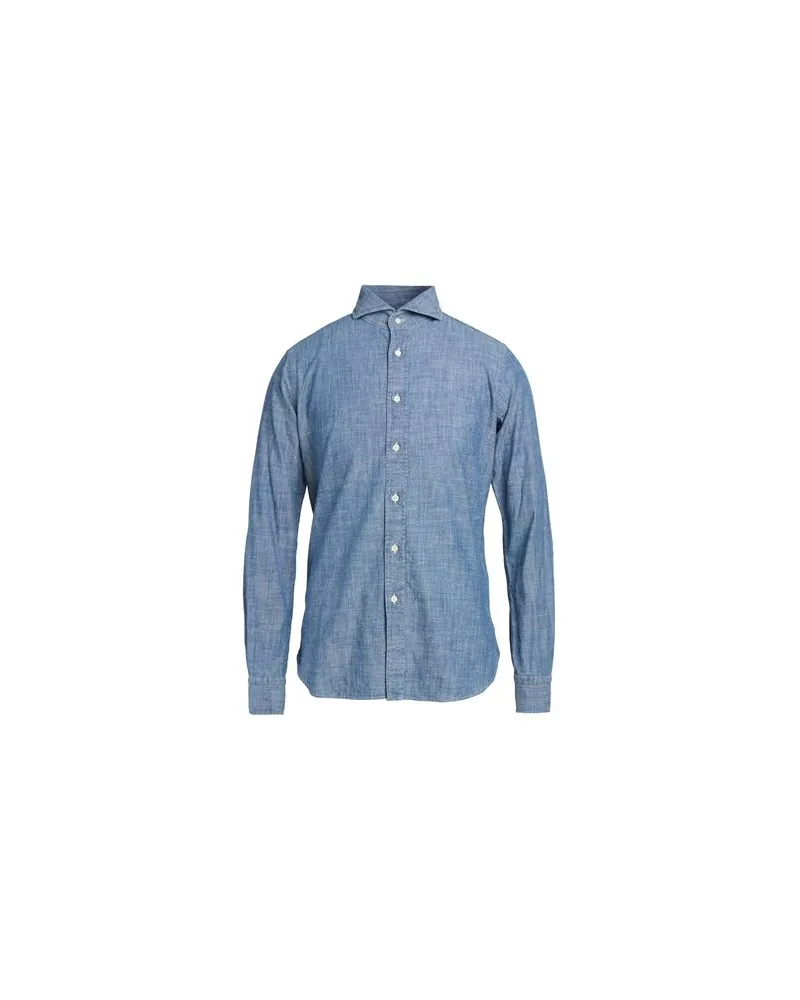 MOORER TOPS - Hemdenauf YOOX.COM Blau