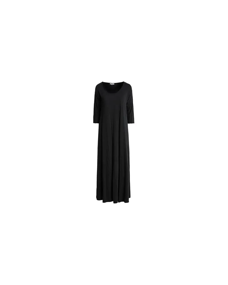 CROSSLEY KLEIDER - Maxi-Kleiderauf YOOX.COM Schwarz