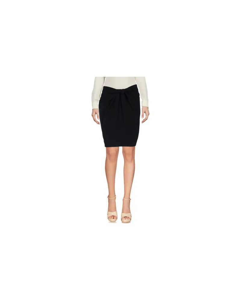 Moschino HOSEN & RÖCKE - Midi-Röckeauf YOOX.COM Schwarz