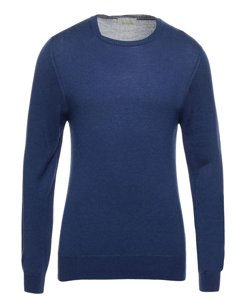 N.O.W. Andrea Rosati Cashmere Pullover Blau