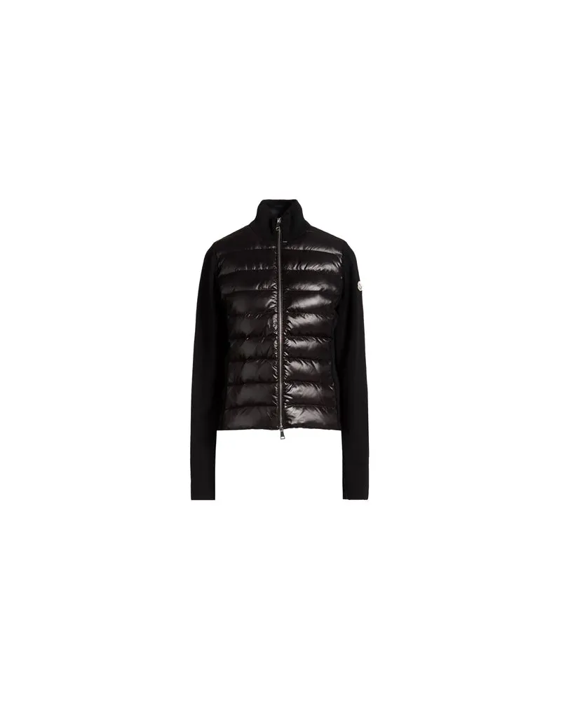 Moncler JACKEN & MÄNTEL - Pufferjacken & Daunenjackenauf YOOX.COM Schwarz
