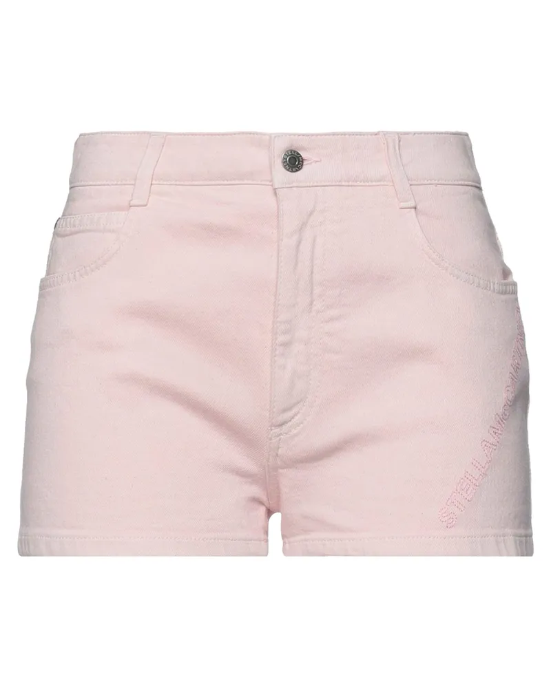 Stella McCartney Jeansshorts Hellrosa