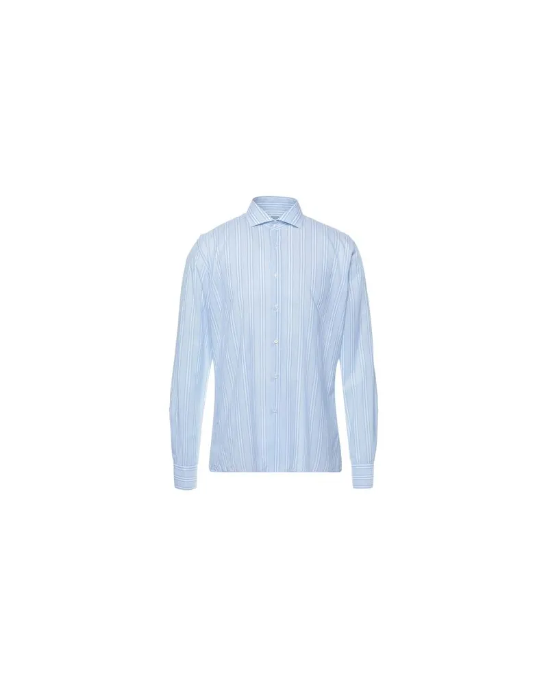 AT.P.CO TOPS - Hemdenauf YOOX.COM Azurblau