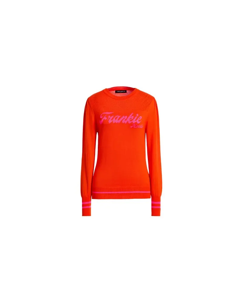 Frankie Morello STRICKWAREN - Pulloverauf YOOX.COM Tomatenrot