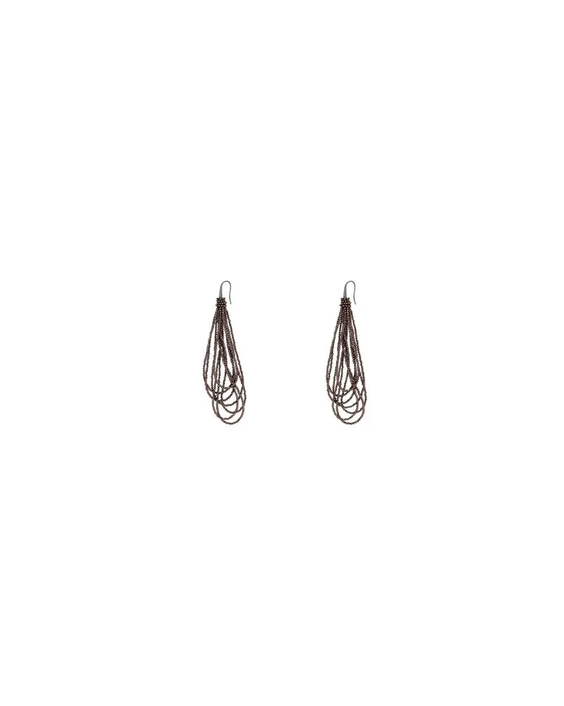 Brunello Cucinelli SCHMUCK und UHREN - Ohrringeauf YOOX.COM Bronze