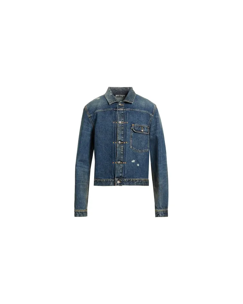 Palm Angels JACKEN & MÄNTEL - Jeansjacken/Mäntelauf YOOX.COM Blau