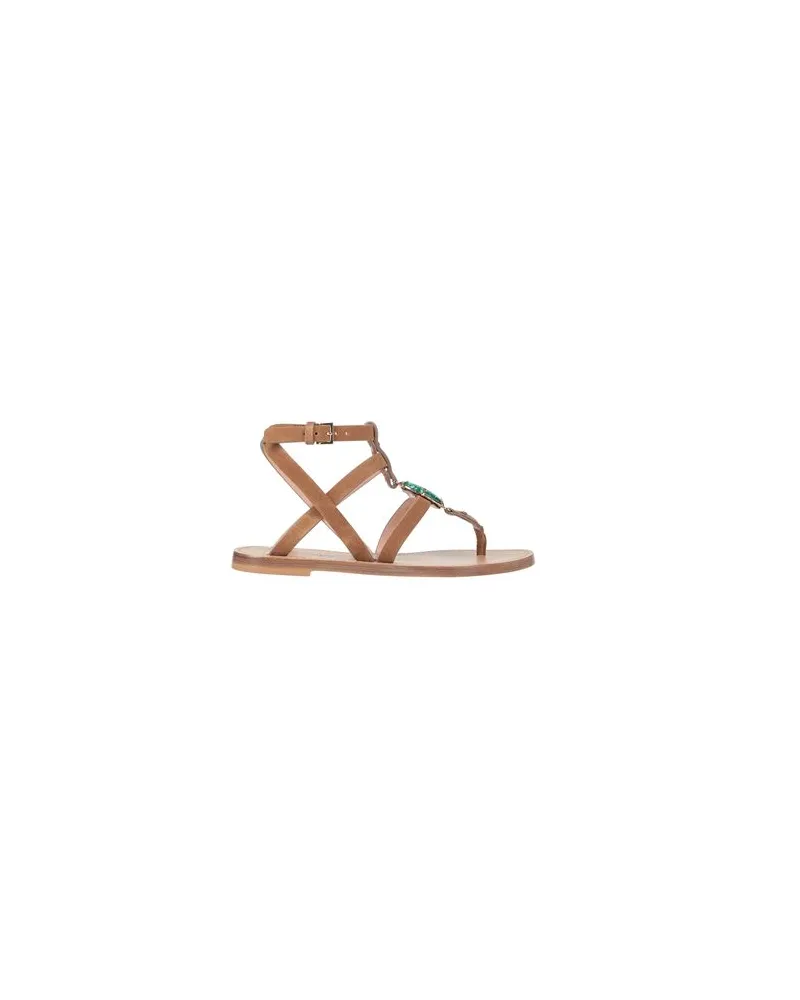 Alberta Ferretti SCHUHE - Zehentrennerauf YOOX.COM Beige