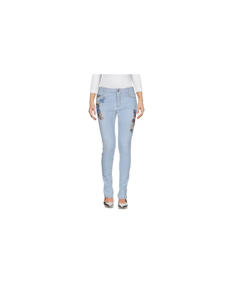 Ermanno Scervino HOSEN & RÖCKE - Jeanshosenauf YOOX.COM Blau