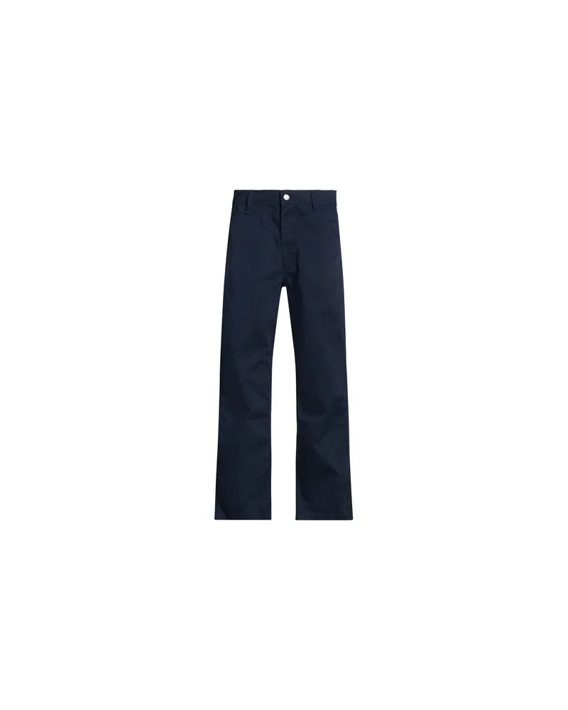 HUF HOSEN & RÖCKE - Hosenauf YOOX.COM Marineblau