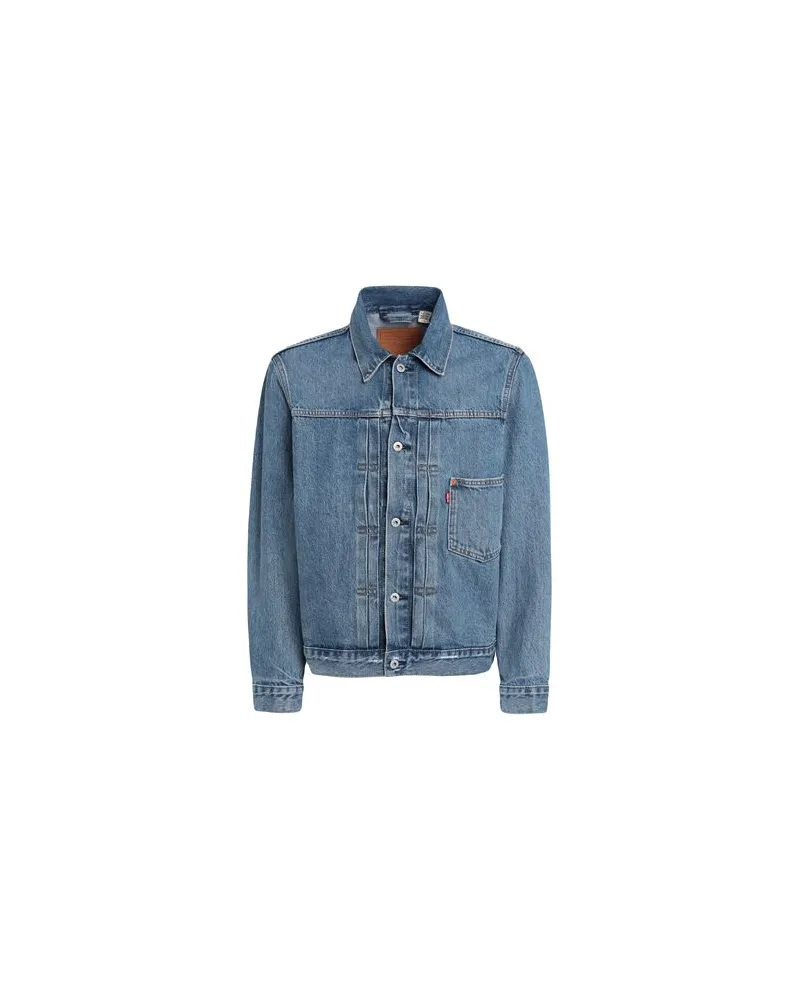 Levi's TYPE I TRUCKER  - JACKEN & MÄNTEL - Jeansjacken/Mäntelauf YOOX.COM Blau
