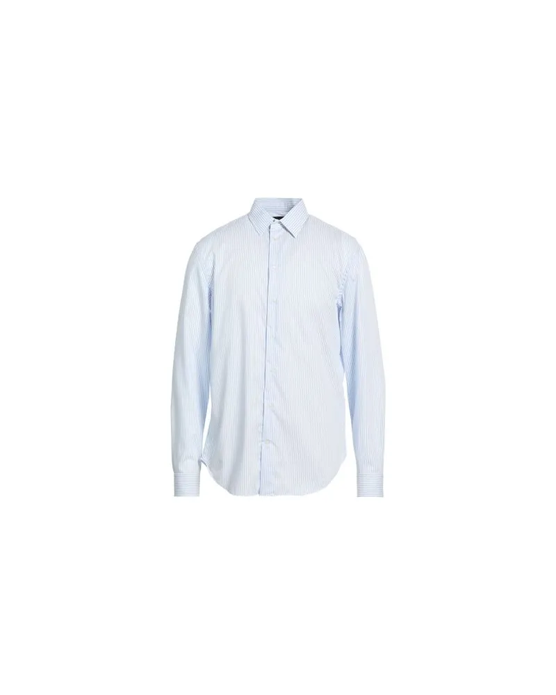 Emporio Armani TOPS - Hemdenauf YOOX.COM Himmelblau