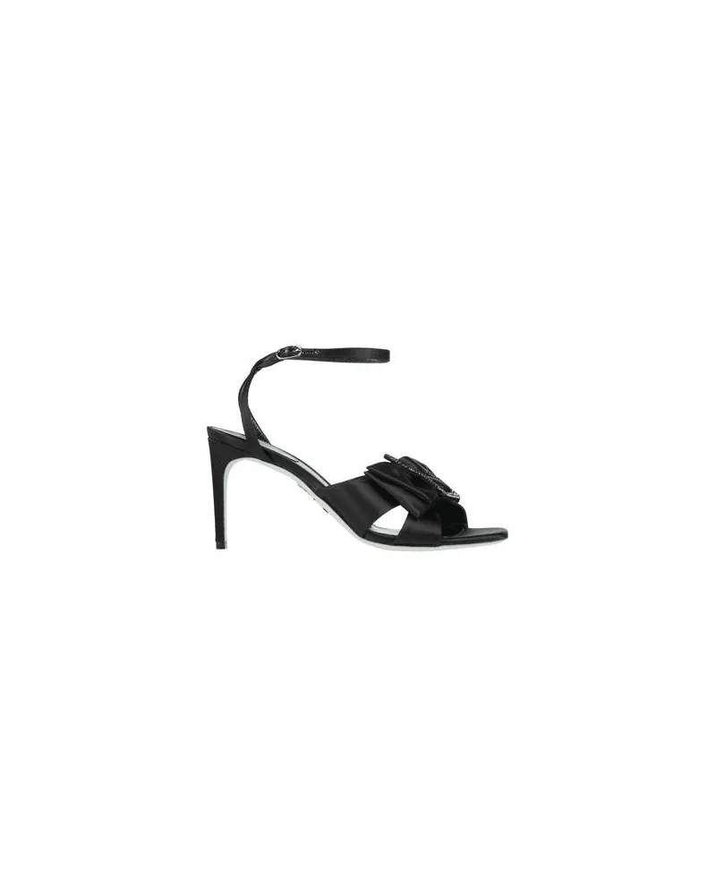 René Caovilla SCHUHE - Sandalenauf YOOX.COM Schwarz