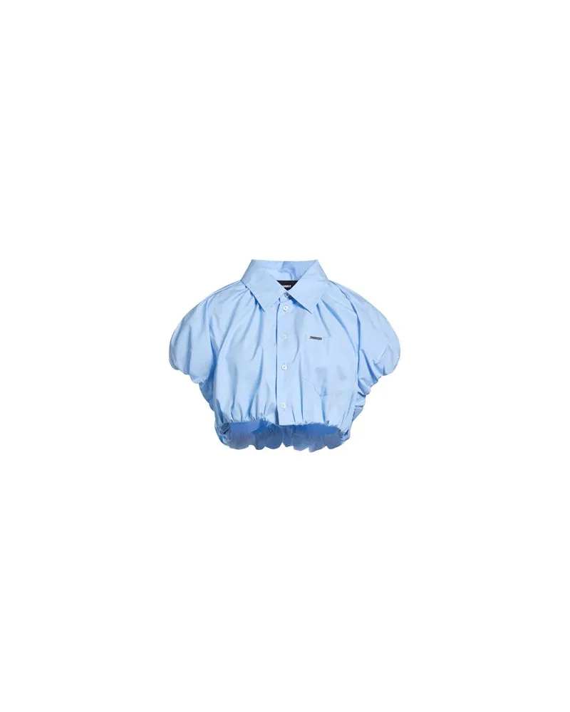 Dsquared2 TOPS - Hemdenauf YOOX.COM Himmelblau