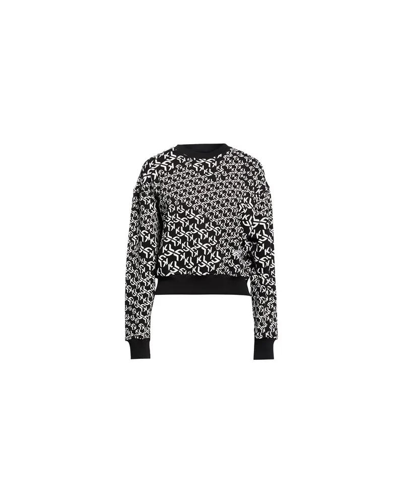 Karl Lagerfeld TOPS - Sweatshirtsauf YOOX.COM Schwarz
