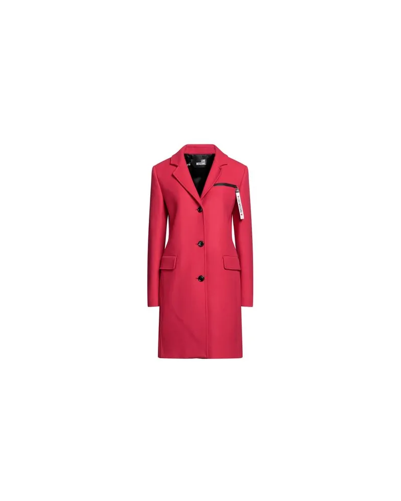 Moschino JACKEN & MÄNTEL - Mäntelauf YOOX.COM Fuchsia
