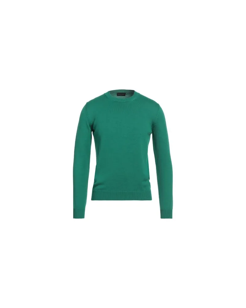 Roberto Collina STRICKWAREN - Pulloverauf YOOX.COM Smaragdgrün