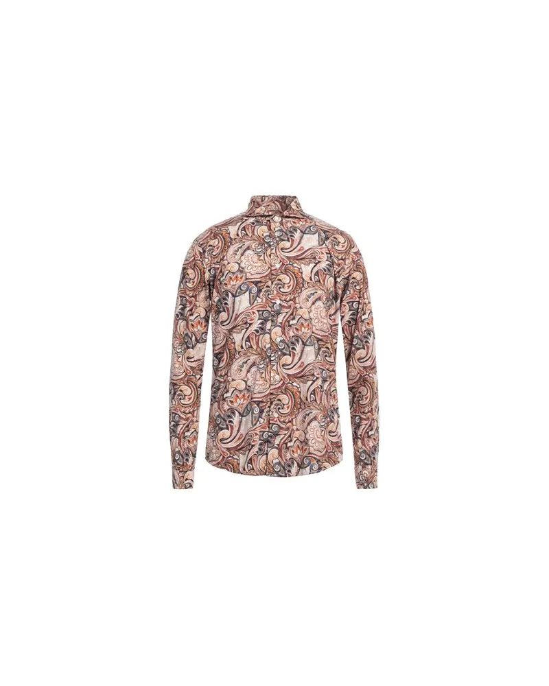 Brian Dales NATURAL LOW IMPACT - TOPS - Hemdenauf YOOX.COM Rostrot