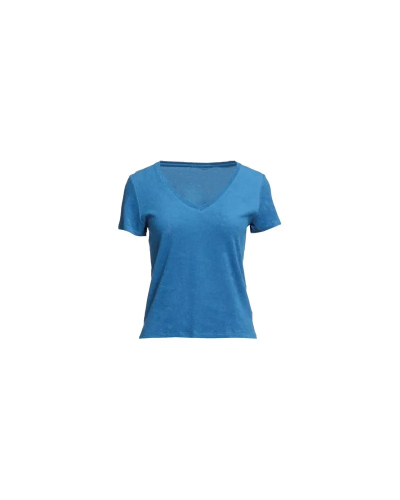 Majestic TOPS - T-shirtsauf YOOX.COM Azurblau