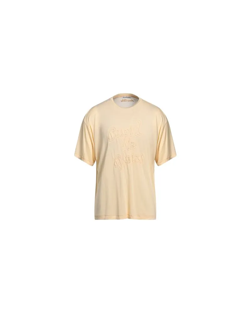 Acne Studios TOPS - T-shirtsauf YOOX.COM Gelb