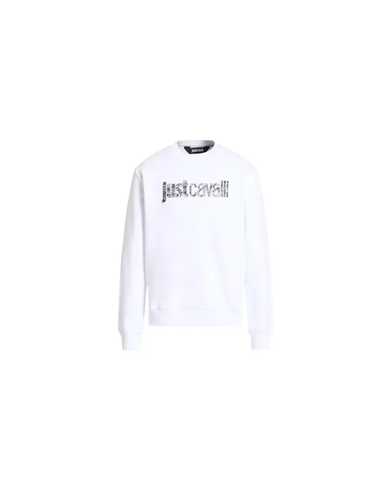 Just Cavalli TOPS - Sweatshirtsauf YOOX.COM Weiß