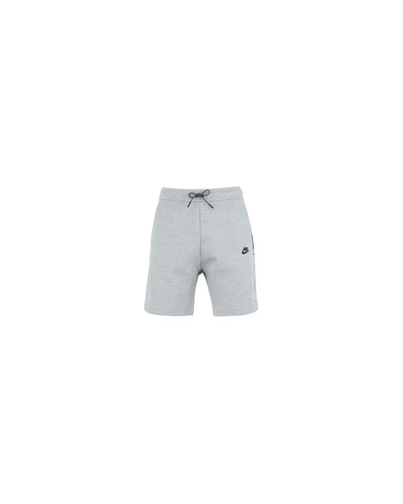 Nike TECH FLEECE SHORT   - HOSEN & RÖCKE - Shorts & Bermudashortsauf YOOX.COM Grau