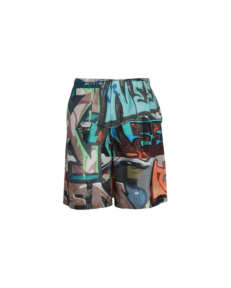 OFF-WHITE HOSEN & RÖCKE - Shorts & Bermudashortsauf YOOX.COM Tūrkis