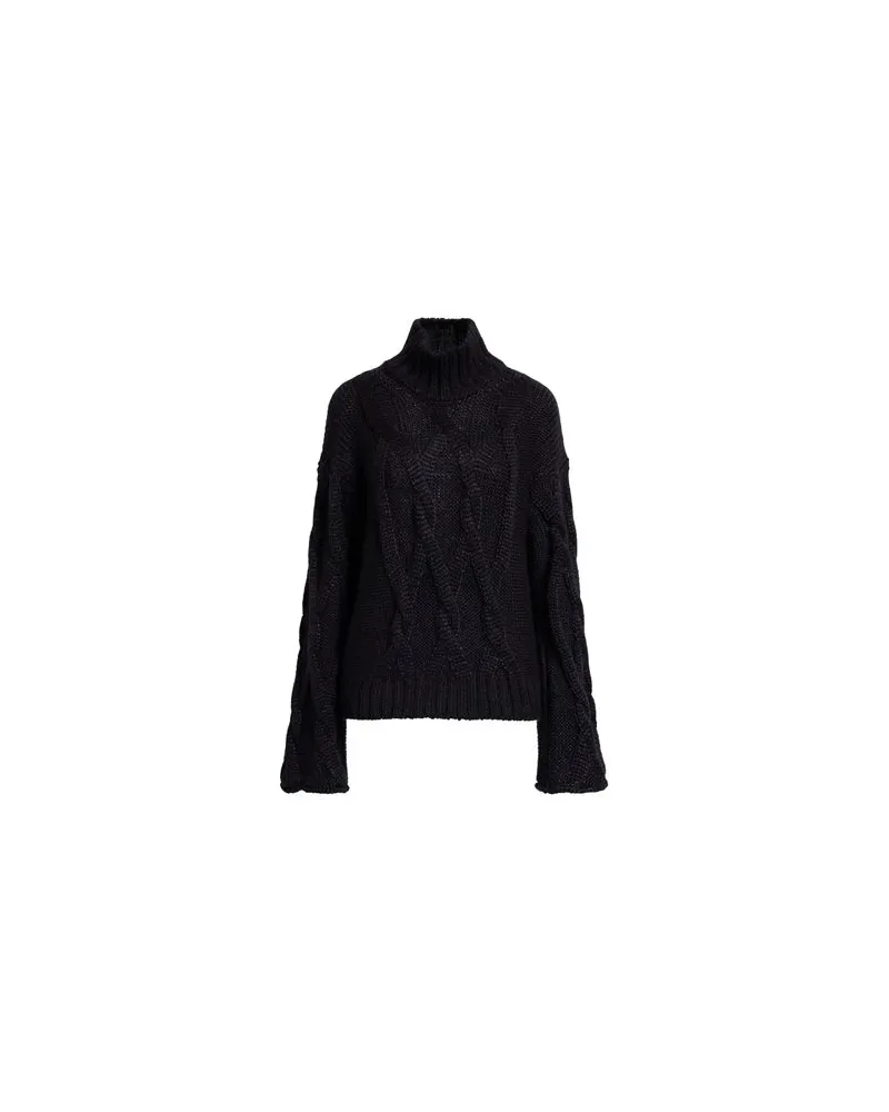 AGNONA STRICKWAREN - Rollkragenpulloverauf YOOX.COM Schwarz