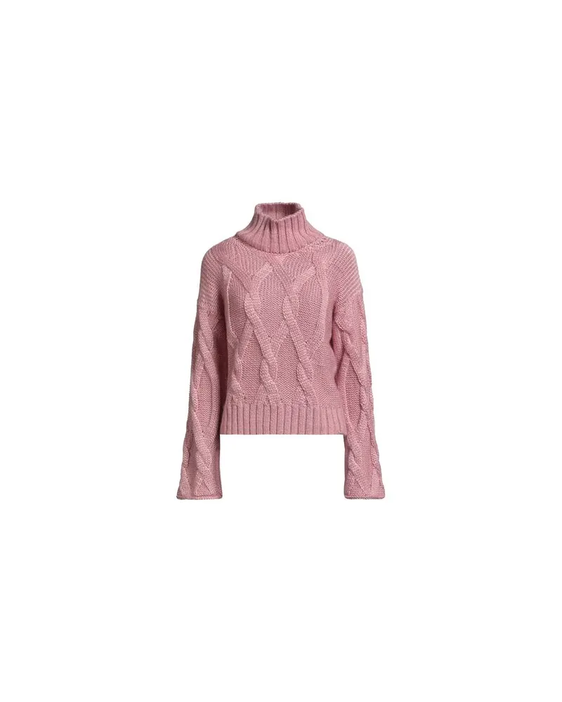AGNONA STRICKWAREN - Rollkragenpulloverauf YOOX.COM Rosa