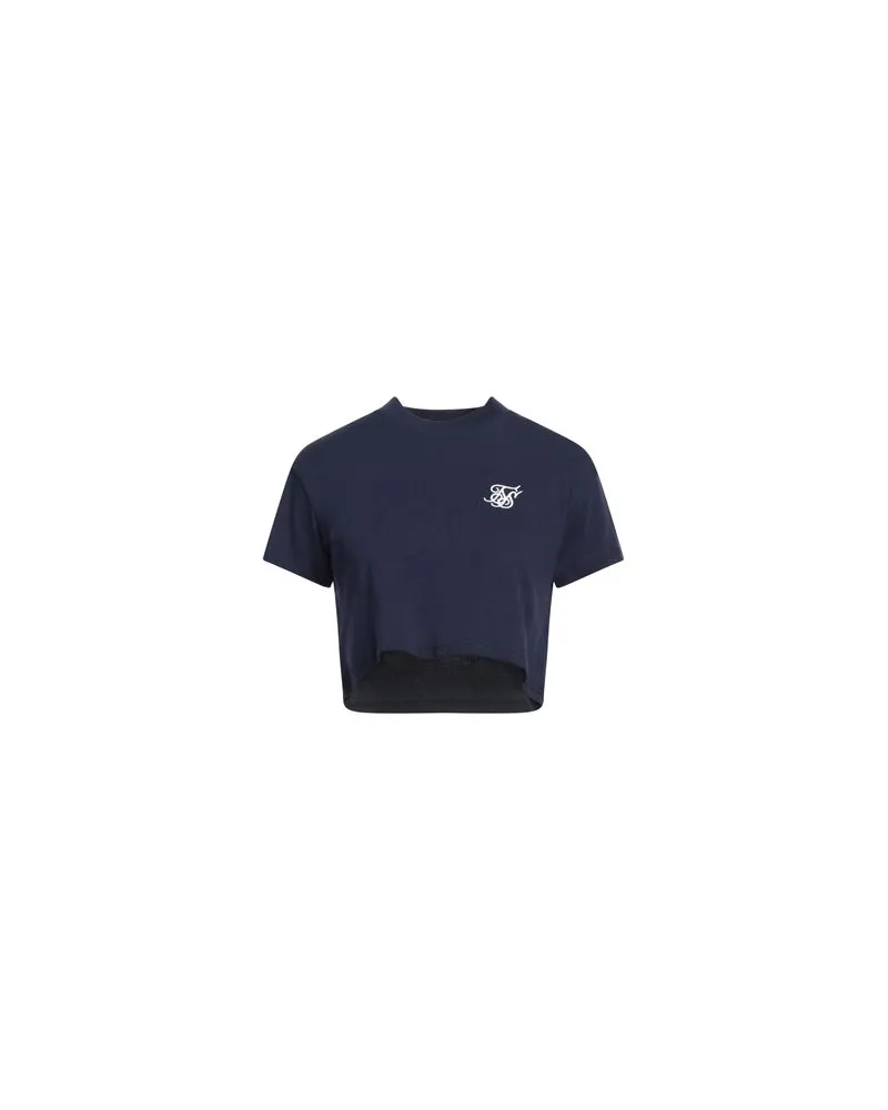 SikSilk TOPS - T-shirtsauf YOOX.COM Marineblau
