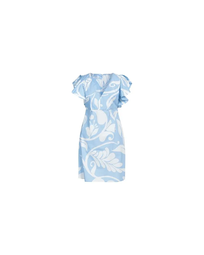 BARBA KLEIDER - Mini-Kleiderauf YOOX.COM Himmelblau
