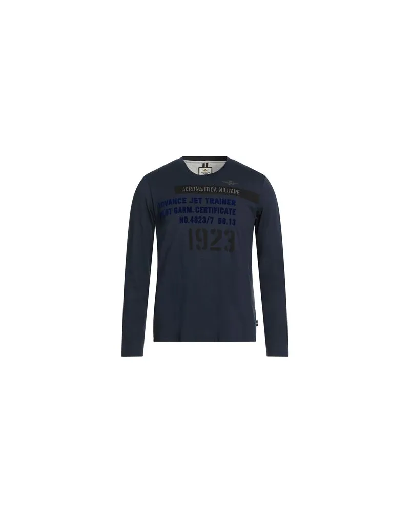 Aeronautica Militare TOPS - T-shirtsauf YOOX.COM Nachtblau