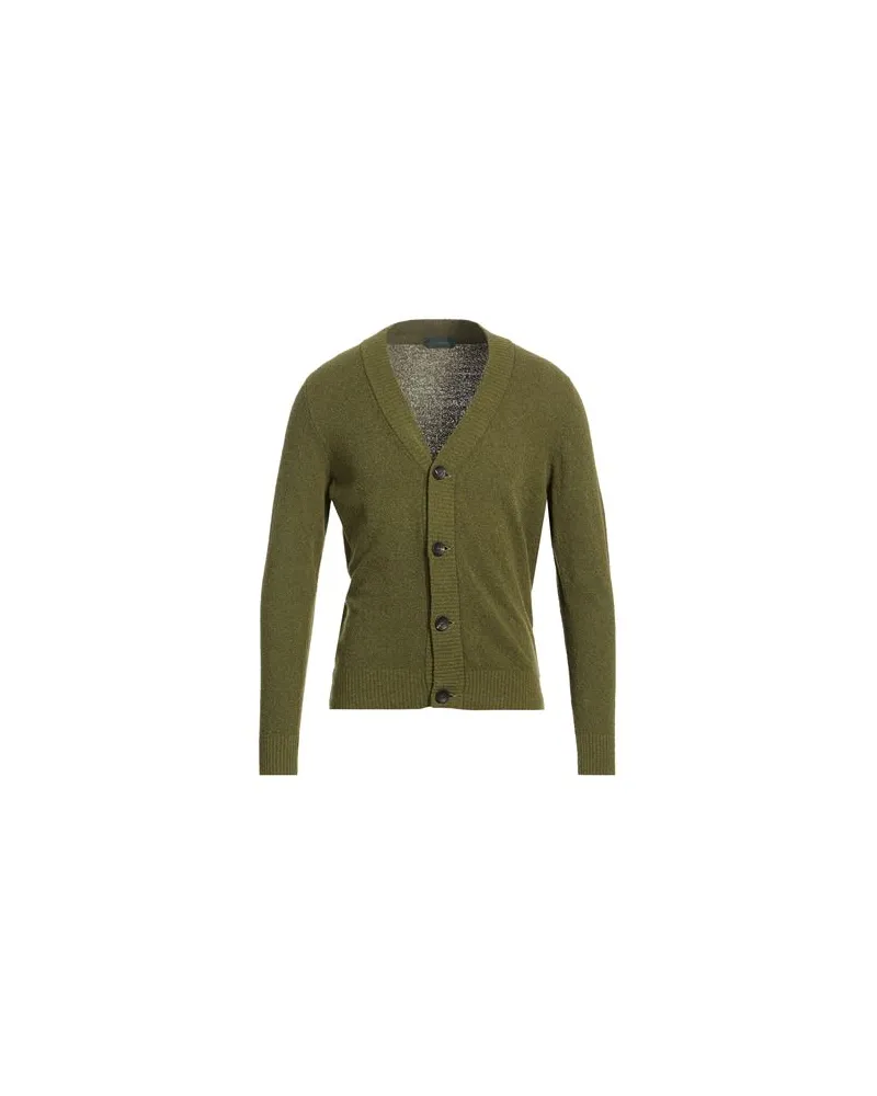 Zanone STRICKWAREN - Strickjackenauf YOOX.COM Militärgrün