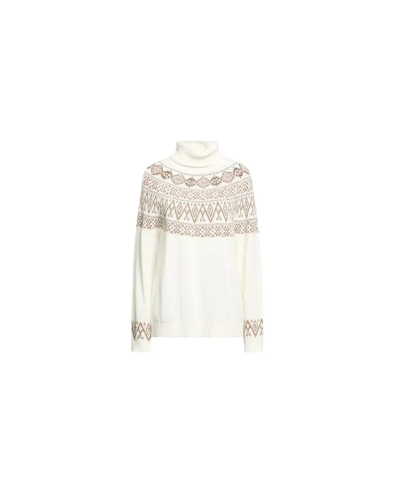 Diana Gallesi STRICKWAREN - Rollkragenpulloverauf YOOX.COM Weiß