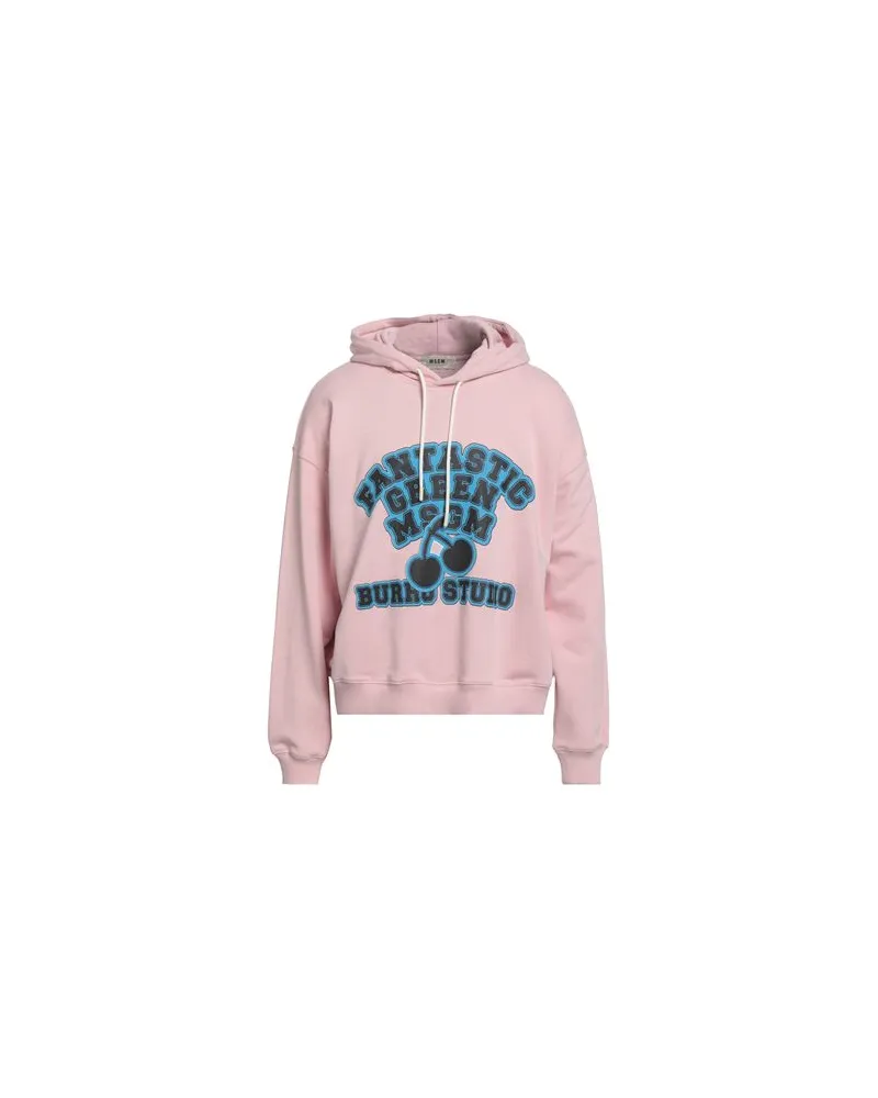 MSGM BURRO STUDIO X  - TOPS - Sweatshirtsauf YOOX.COM Rosa