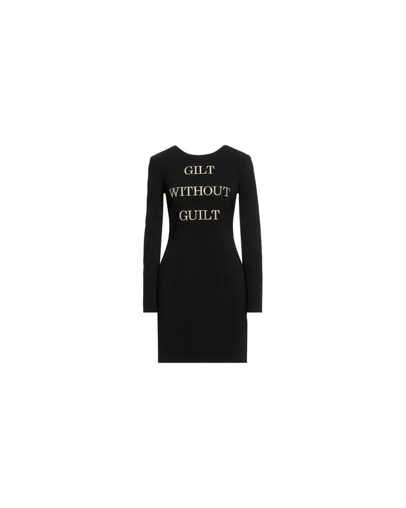 Moschino COUTURE - KLEIDER - Mini-Kleiderauf YOOX.COM Schwarz